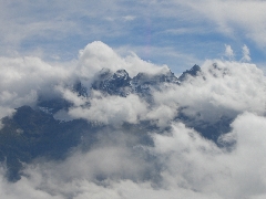 Dents du Midi, Portes du Soleil, wrapped in toothpaste